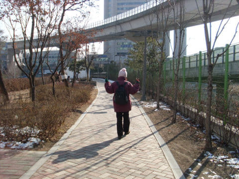 韓國首爾祭基洞徒步往清溪川博物館路線及街景